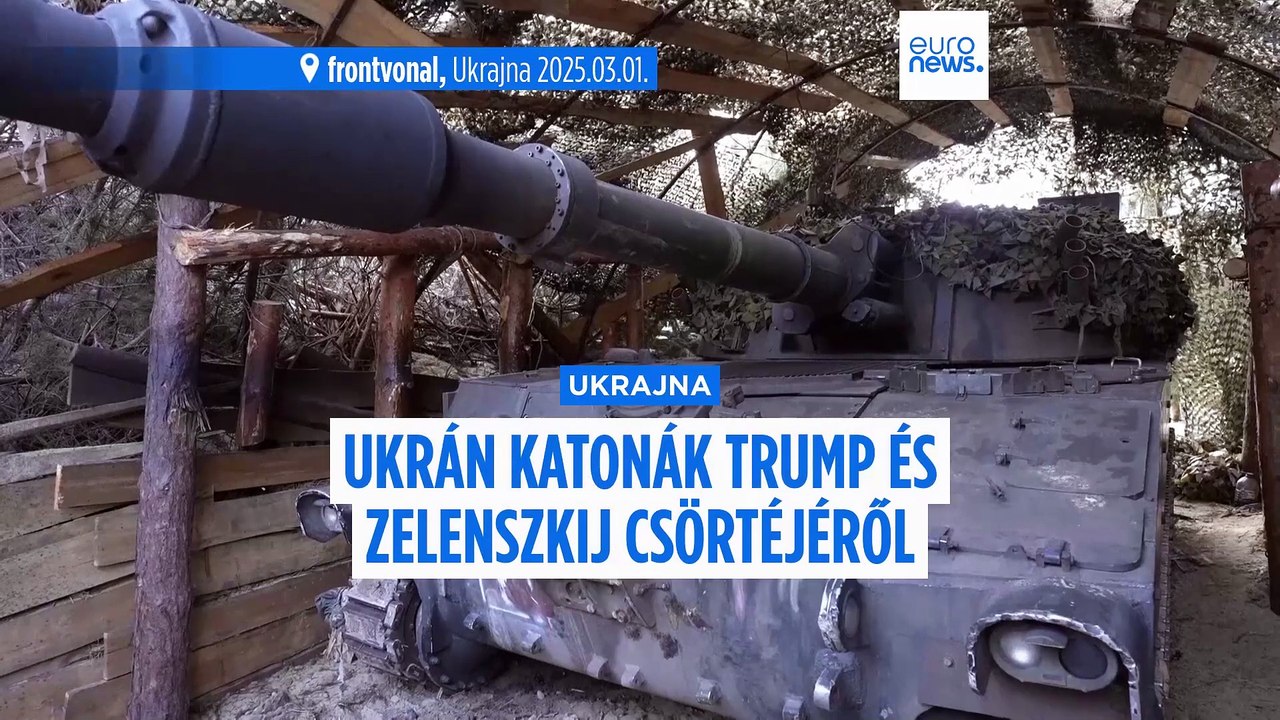 Ukrán katonák a Trump-Zelenszkij csörtéről: "sok politikus nem is tudja, mi történik itt"