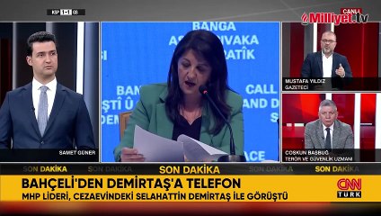 Devlet Bahçeli'den Selahattin Demirtaş'a telefon