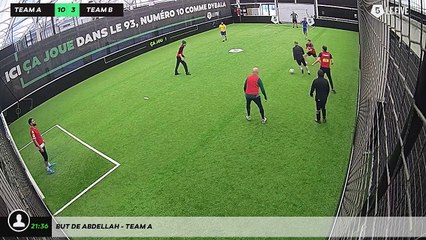 But de Abdellah - Team A