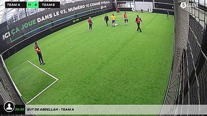 But de Abdellah - Team A