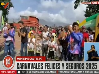 Garantizado la paz y resguardo del pueblo yaracuyano en los carnavales seguros 2025