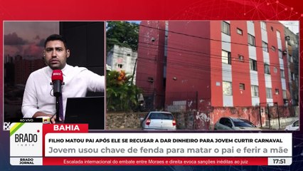 FILHO MATA PAI POR NÃO RECEBER DINHEIRO PARA IR AO CARNAVA