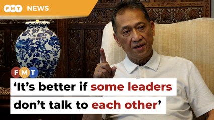 Sometimes better if world leaders don’t talk to each other, says Nazri