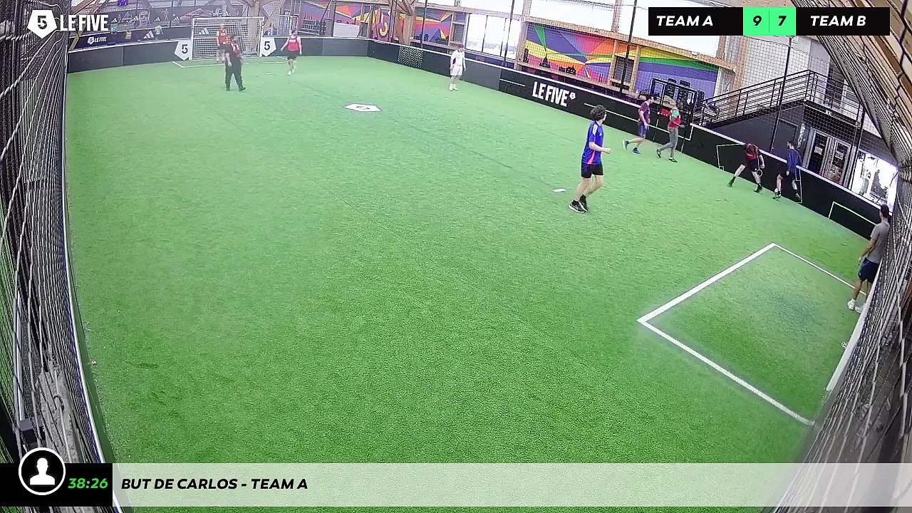 But de Carlos - Team A