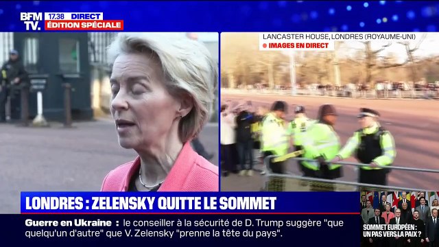 Ursula von der Leyen: Il faut remettre l'Ukraine dans une position de force