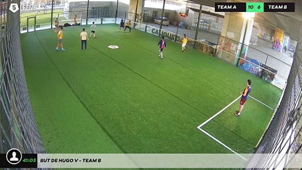 But de Hugo V - Team B