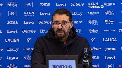 Bordalás: "Somos el Getafe, si alguien había pensado en otra cosa estaba en un grave error"