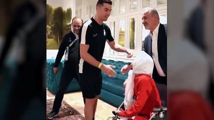 The image why Cristiano Ronaldo is not traveling to Iran with his team