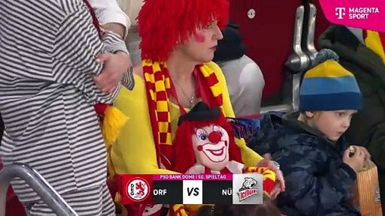 Highlights von Düsseldorfer EG - Nürnberg Ice Tigers