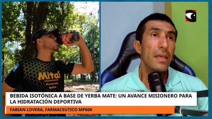 Bebida isotónica a base de yerba mate: un avance misionero para la hidratación deportiva