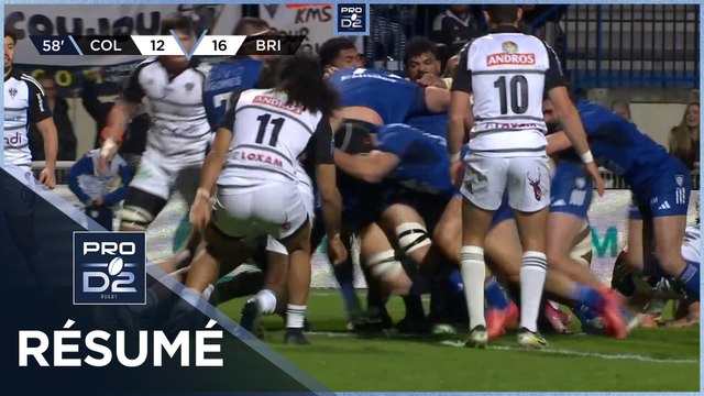 PRO D2 Saison 2024-2025 J22 - Résumé Colomiers Rugby - CA Brive