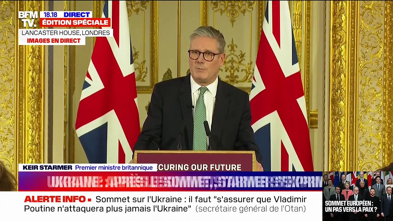 Keir Starmer, au sujet du nouveau prêt accordé à l'Ukraine: "Cet argent proviendra des biens saisis aux russes"