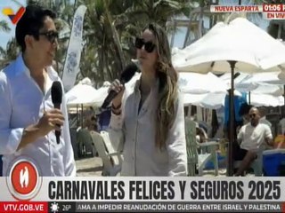 Nueva Esparta ofrece una agenda amena a propios y visitantes para estos Carnavales 2025