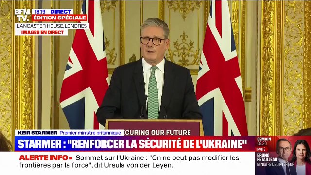Aide militaire à l'Ukraine: Chaque pays doit pouvoir participer dans sa mesure , affirme Keir Starmer