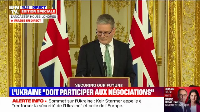 Aide militaire à l'Ukraine: les États-Unis, un allié important et fiable , selon Keir Starmer