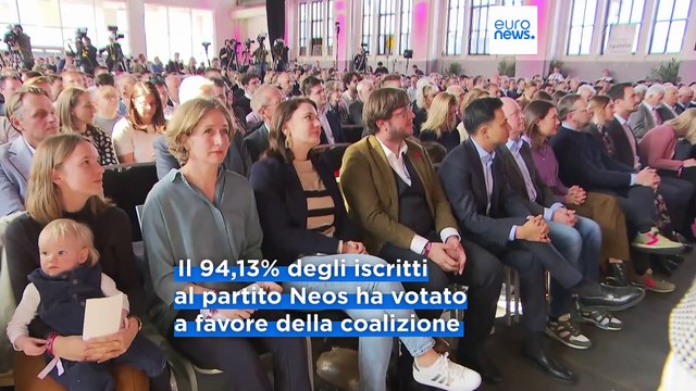 Austria: Neos approva accordo di coalizione, sì a governo a tre con conservatori e socialdemocratici