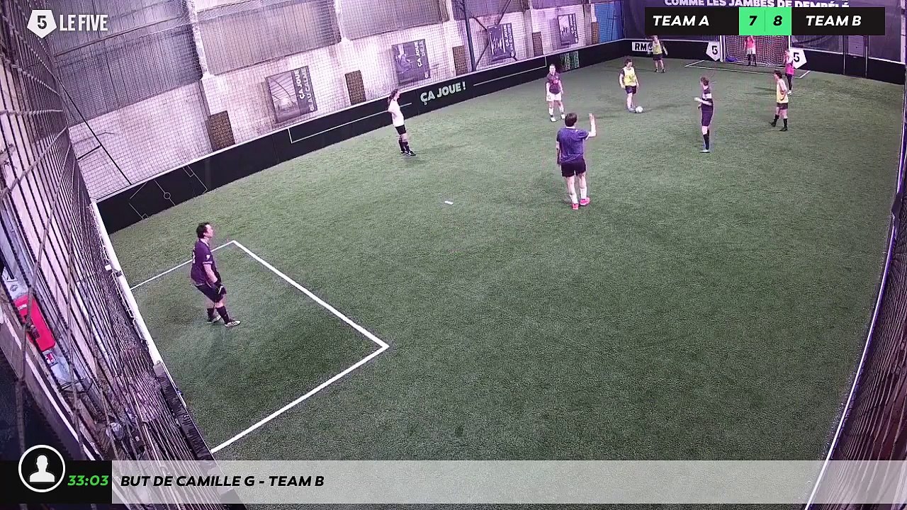 But de Camille G - Team B