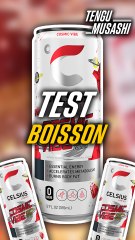 Je test une nouvelle boisson la Celcius Cosmic Vibe !