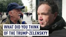 What did you think of the Trump-Zelenskyy argument?