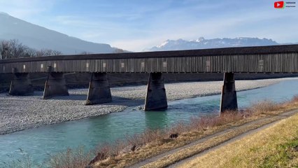 Vaduz  | Alte Rheinbrücke Vaduz–Sevelen | Liechtenstein Bretagne Fernsehen LBF