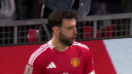 GOAL _ Bruno Fernandes _ Manchester United 1-1 Fulham _ Fifth Round _ Emirates FA Cup 2024-25
