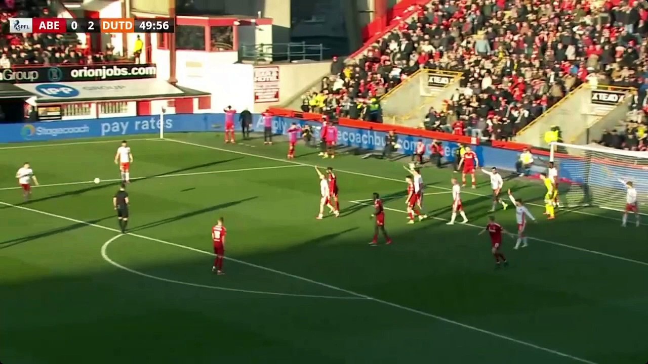 Aberdeen Vs Dundee United 2 half