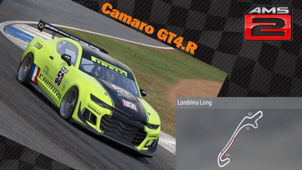 Tour de piste à Londrina en Camaro GT4.R sur Automobilista 2