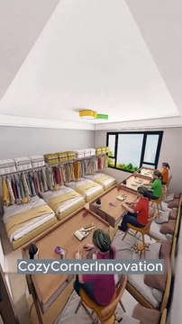 A Dream Room Makeover: Comfortable and Organized Living for Eight Siblings