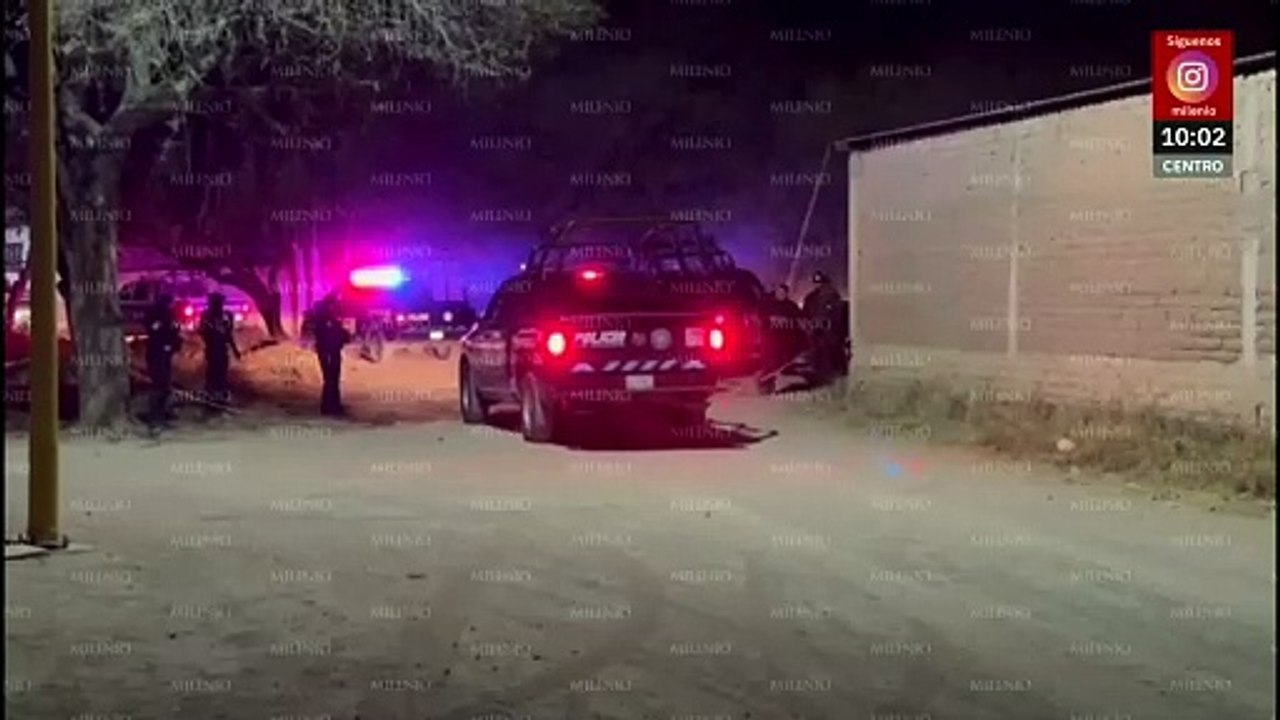 Una persona sin vida y un herido por ataque armado en Rincón de Romos, Aguascalientes