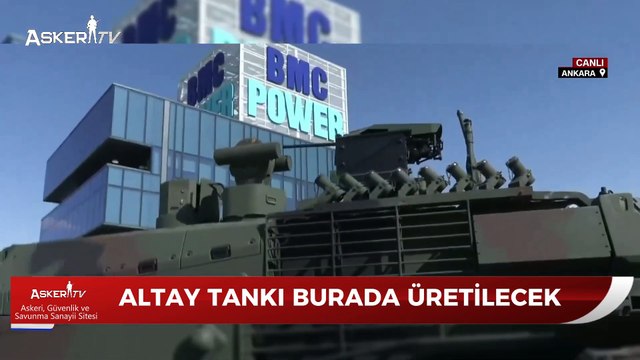 Altay Tankı ve Ankara’daki Yeni Fabrika_ Seri Üretim Başlıyor