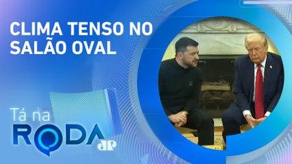 TRUMP e ZELENSKY batem boca na CASA BRANCA | TÁ NA RODA
