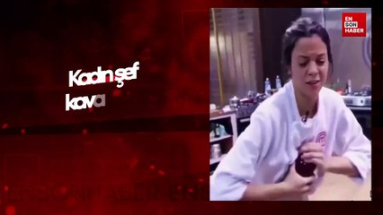 Kadın şef kavanozu açamayınca babasına açtırdı