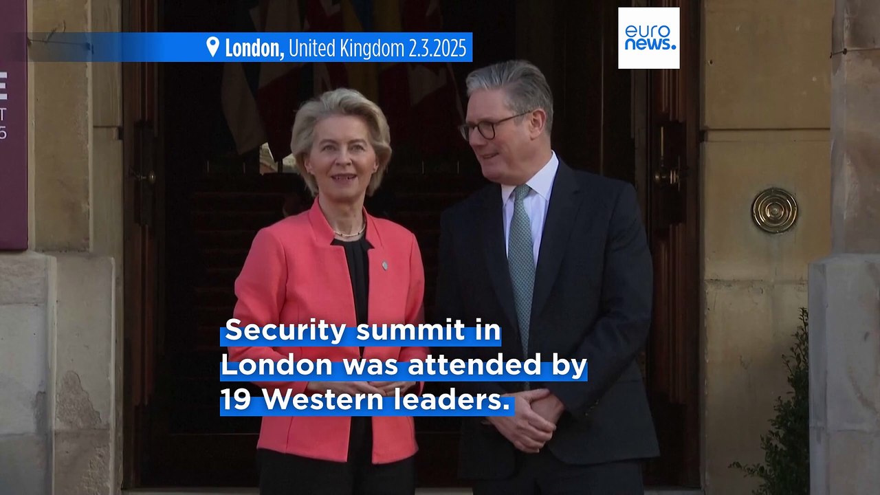 EU must 'urgently' rearm and turn Ukraine into 'steel porcupine,' says von der Leyen