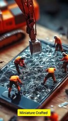 Mini Men Repair Smart phone | Miniature | Mini Video