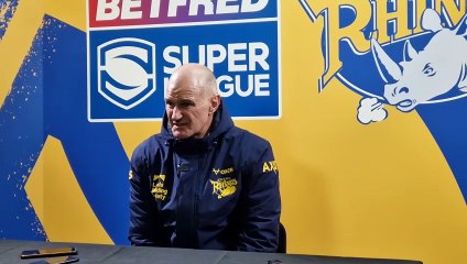Leeds Rhinos coach Brad Arthur