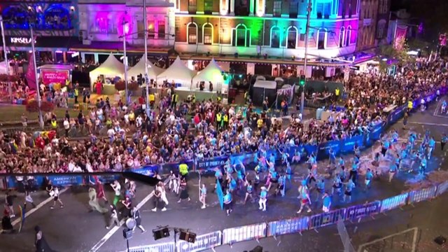 Thousands of revellers line city streets for Sydney Gay and Lesbian Mardi Gras parade