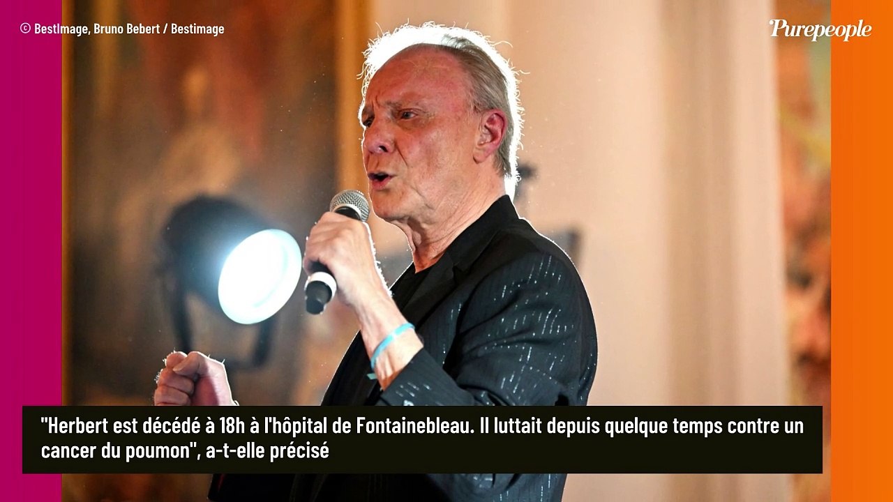 Herbert Léonard est mort, le chanteur de "Pour le plaisir" s'est éteint à l'âge de 80 ans