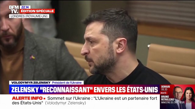 Sommet de Londres sur l'Ukraine: Volodymyr Zelensky fait le bilan