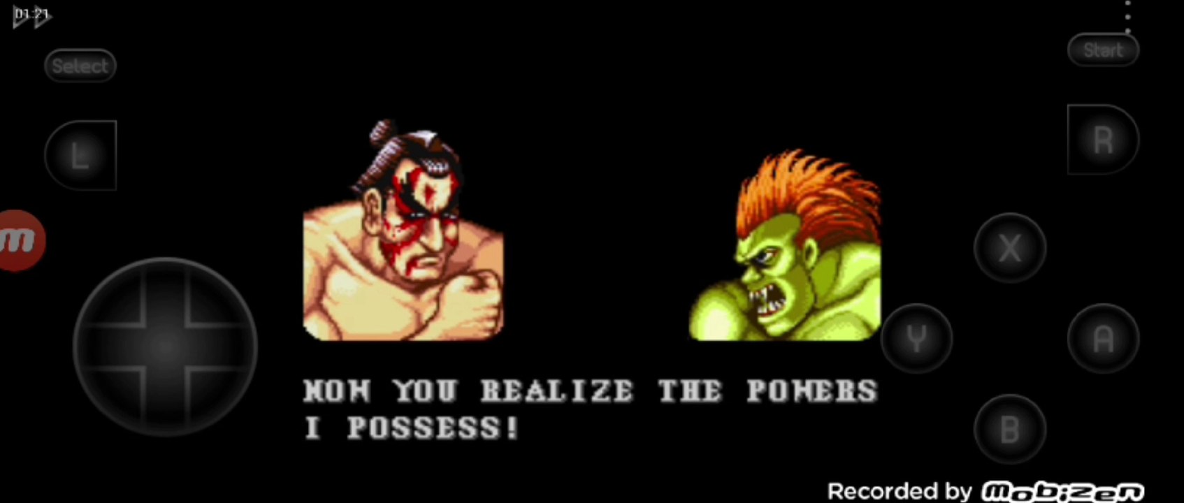 Street Fighter II Turbo: Hyper Fighting E. Honda vs Blanka E. Honda é derrotado por Blanka