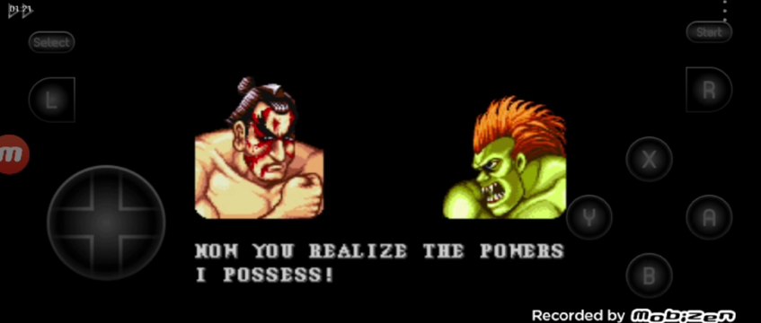 Street Fighter II Turbo: Hyper Fighting E. Honda vs Blanka E. Honda é derrotado por Blanka