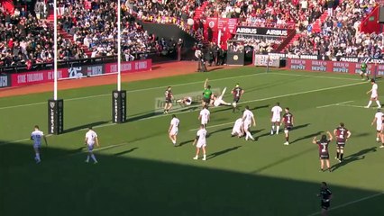 TOP 14 - Essai de Mathis CASTRO FERREIRA (ST) - Stade Toulousain - RC Vannes