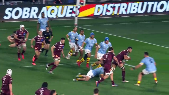 TOP 14 - Essai de Rohan JANSE VAN RENSBURG (UBB) - USA Perpignan - Union Bordeaux-Bègles