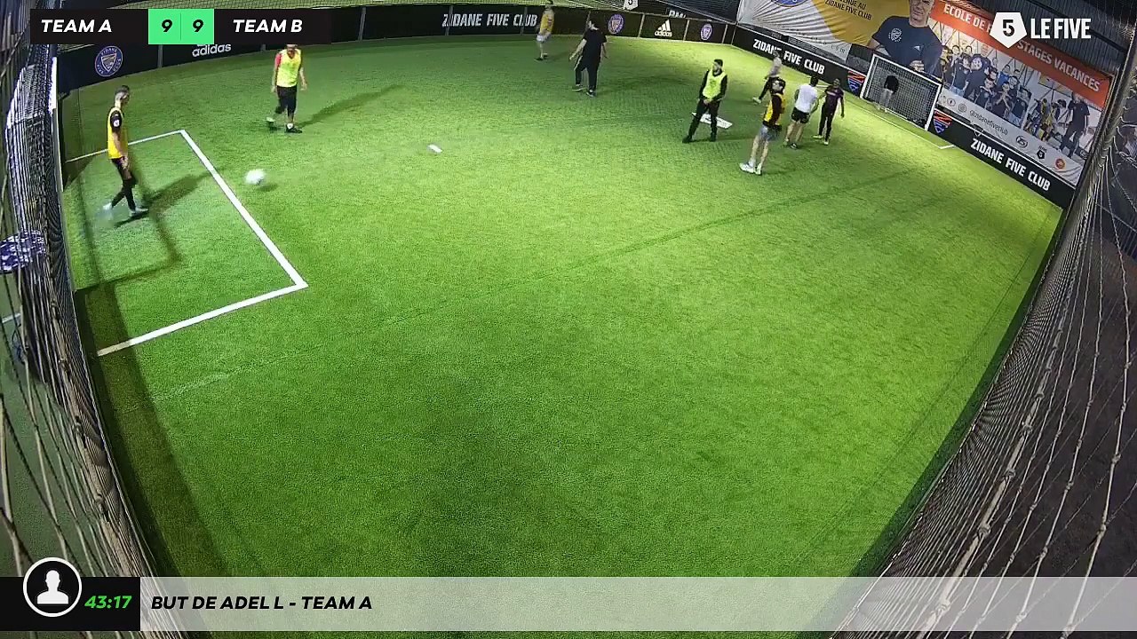 But de Adel L - Team A