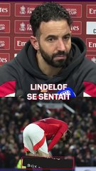 Man. United - Amorim : "Lindelöf ? À l'entraînement, il met ses penalties"