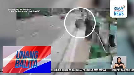 Lalaking naglalakad sa sidewalk, nasalpok ng SUV, patay | Unang Balita
