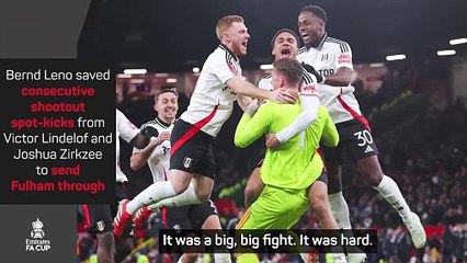 Silva labels penalty-hero Leno 'one of the best goalkeepers in the Premier League'