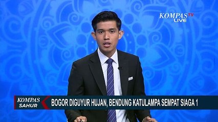 Jakarta Waspada Banjir Kiriman dari Bogor, Bendung Katulampa Sempat Siaga 1