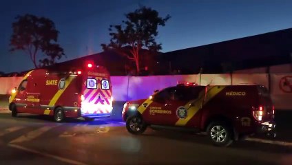 Homem cai de bicicleta na Rua Jacarezinho e fica ferido