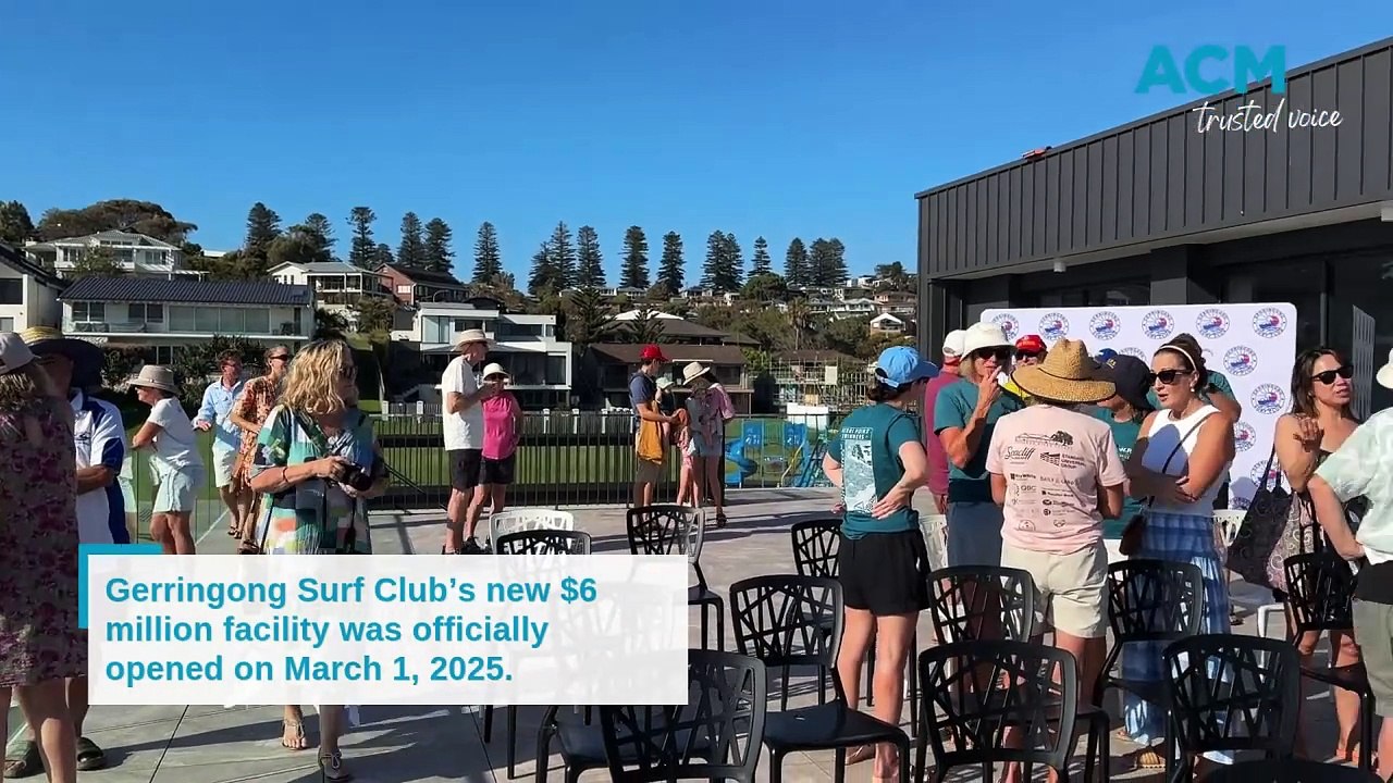 Gerringong Surf Life Saving Club official opening