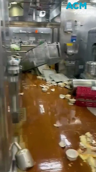 Cruise chaos as Crown Princess ship tilts sideways in wild NZ weather